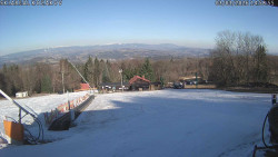 Spodní část sjezdovky