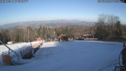 Spodní část sjezdovky