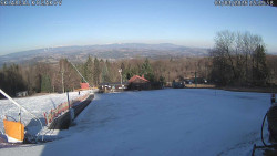 Spodní část sjezdovky