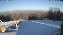 Spodní část sjezdovky