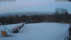 Spodní část sjezdovky