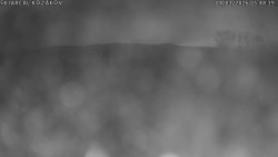 Spodní část sjezdovky