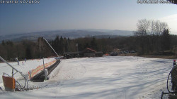 Spodní část sjezdovky