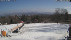 Spodní část sjezdovky