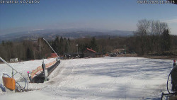 Spodní část sjezdovky