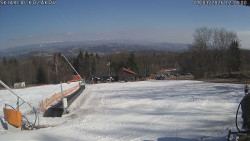 Spodní část sjezdovky