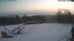 Spodní část sjezdovky