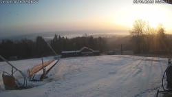 Spodní část sjezdovky