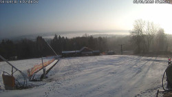 Spodní část sjezdovky