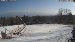 Spodní část sjezdovky