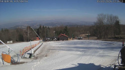 Spodní část sjezdovky