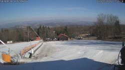 Spodní část sjezdovky