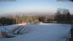 Spodní část sjezdovky