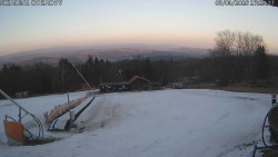 Spodní část sjezdovky