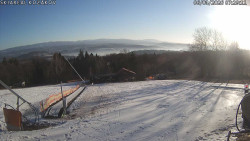 Spodní část sjezdovky