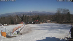 Spodní část sjezdovky