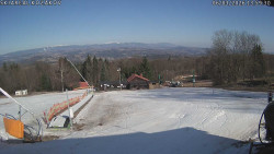 Spodní část sjezdovky