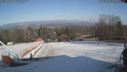 Spodní část sjezdovky