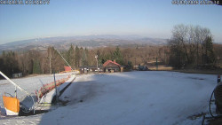 Spodní část sjezdovky