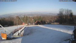 Spodní část sjezdovky