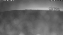 Spodní část sjezdovky