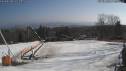 Spodní část sjezdovky