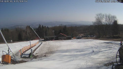 Spodní část sjezdovky