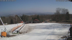 Spodní část sjezdovky