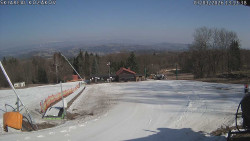 Spodní část sjezdovky