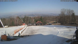 Spodní část sjezdovky