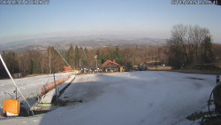 Spodní část sjezdovky