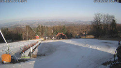 Spodní část sjezdovky