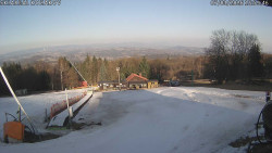 Spodní část sjezdovky