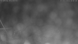 Spodní část sjezdovky