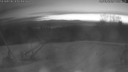 Spodní část sjezdovky