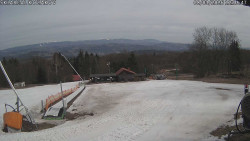 Spodní část sjezdovky