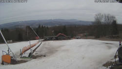 Spodní část sjezdovky