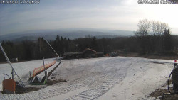 Spodní část sjezdovky