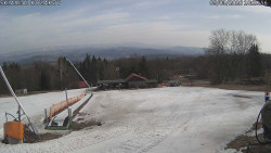 Spodní část sjezdovky