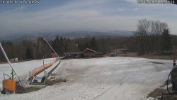 Spodní část sjezdovky