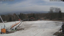 Spodní část sjezdovky