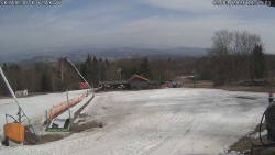 Spodní část sjezdovky