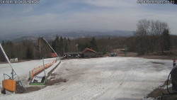 Spodní část sjezdovky