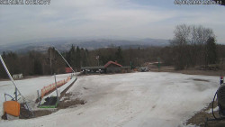 Spodní část sjezdovky