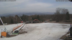 Spodní část sjezdovky