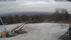 Spodní část sjezdovky