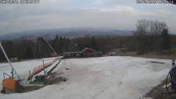 Spodní část sjezdovky