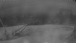 Spodní část sjezdovky