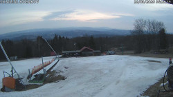 Spodní část sjezdovky