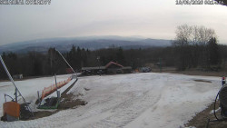 Spodní část sjezdovky